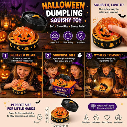 Cute Halloween Scary Ghost Maruko Squeeze Toy Set