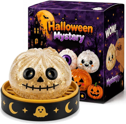 Cute Halloween Scary Ghost Maruko Squeeze Toy Set