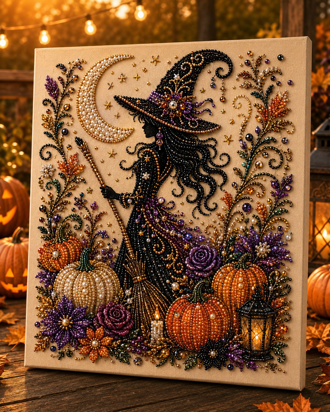 Halloween DIY Pearl Art Craft Making Kit