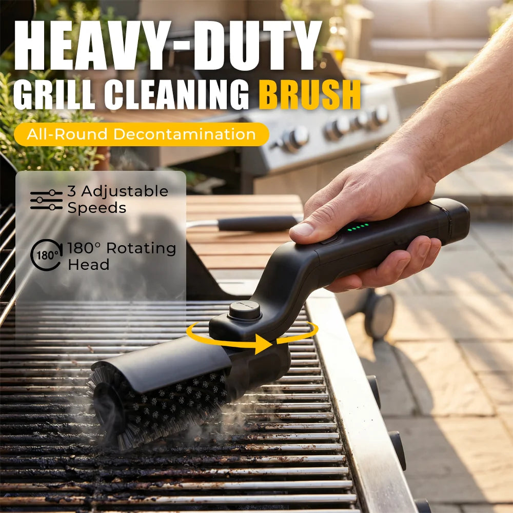 Electric BBQ Grill Brush Pro