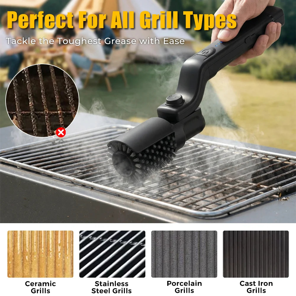 Electric BBQ Grill Brush Pro