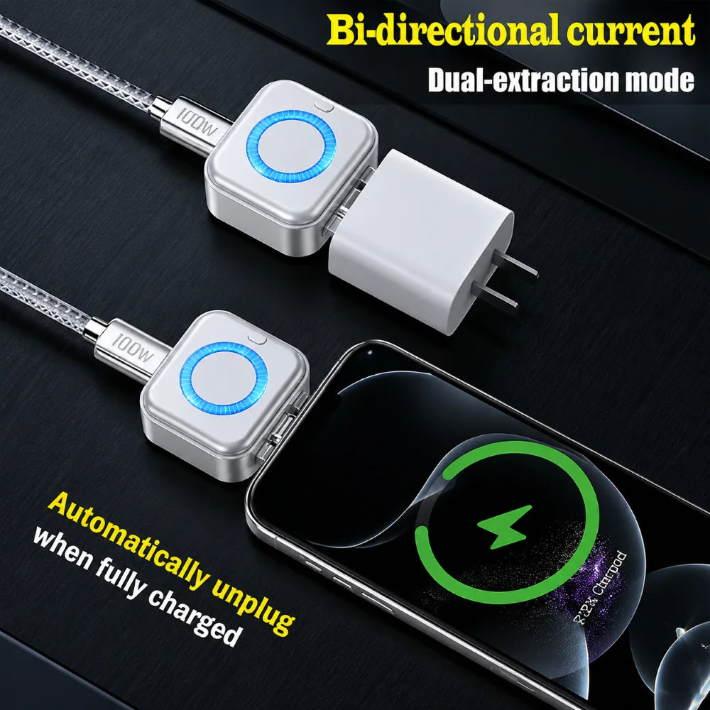 140W Smart Auto-Stop Charging Adapter