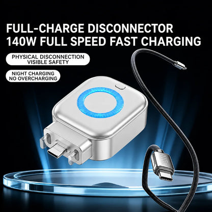 140W Smart Auto-Stop Charging Adapter