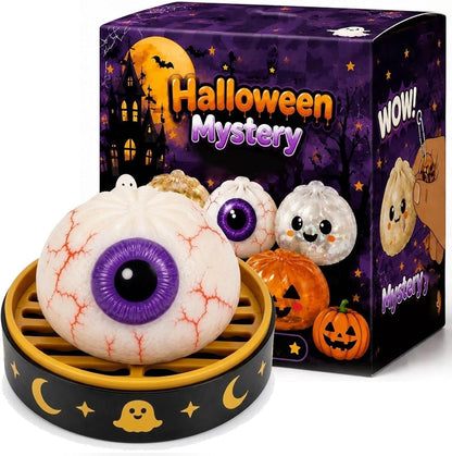 Cute Halloween Scary Ghost Maruko Squeeze Toy Set