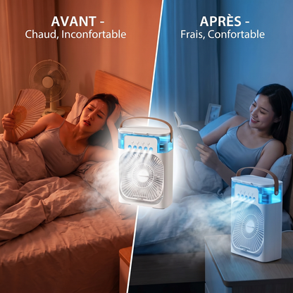 Portable 3-in-1 Air Cooler, Fan & Humidifier – Summer Heatwave Essential