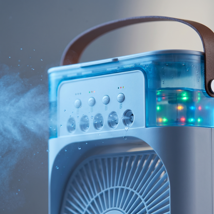 Portable 3-in-1 Air Cooler, Fan & Humidifier – Summer Heatwave Essential